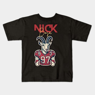 nick bosa the goat Kids T-Shirt